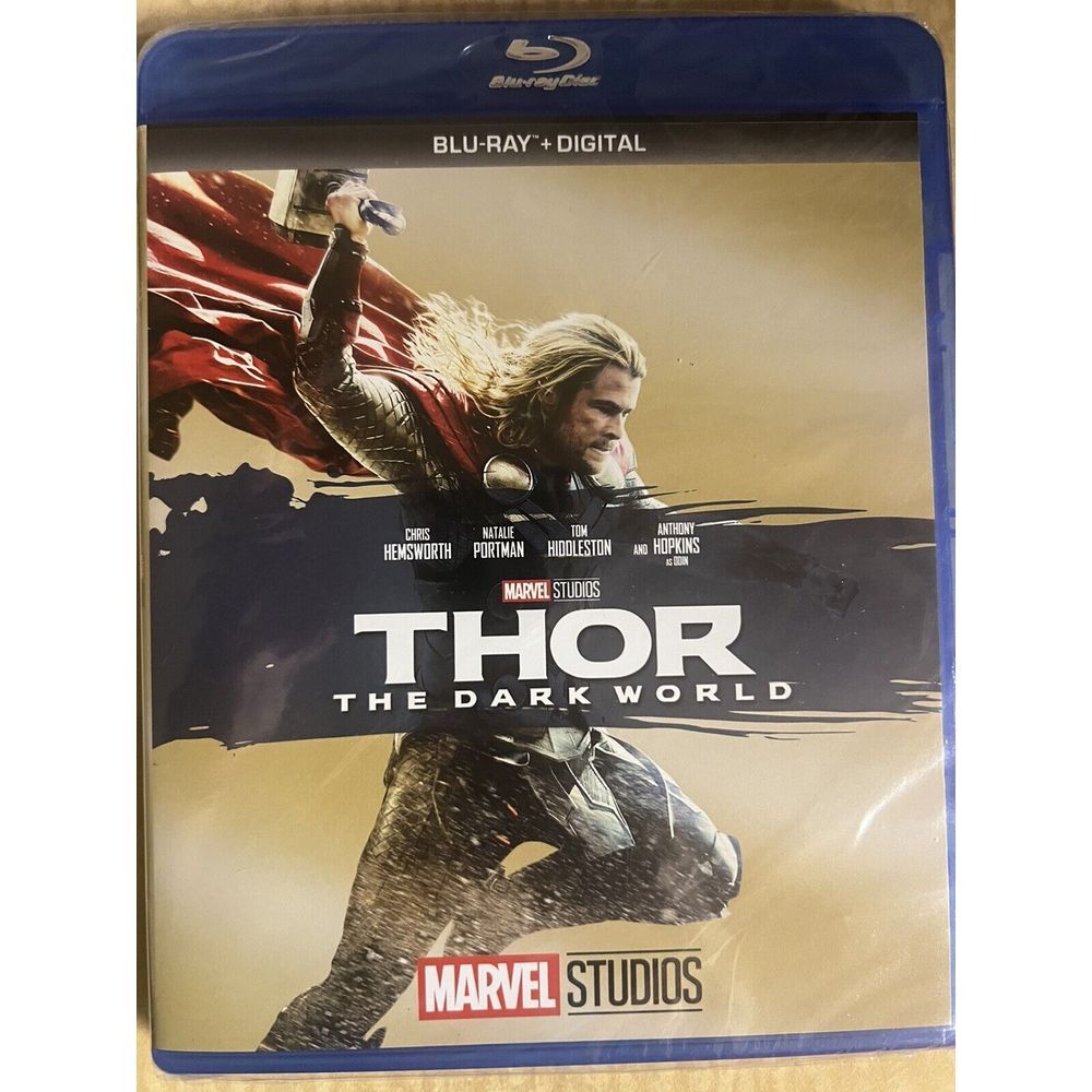 Marvel THOR: THE DARK WORLD BLU-RAY and DIGITAL‎ CODE -